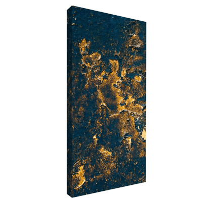 3 x Akustikbild 100x50x6 Gold Set 1+2+3