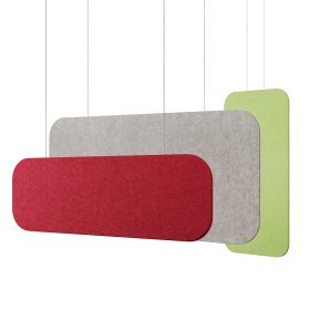 Hängende Akustikplatten
