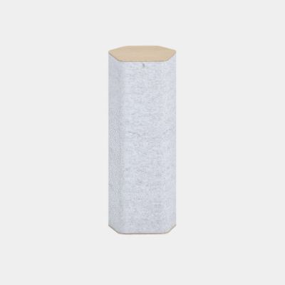 SET 6: Echo Totem 1.5 m White Marble