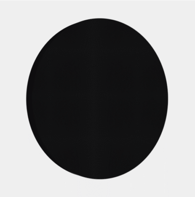 SET X: 4x Akustikschaumstoff Foamly Circle 60×5 Schwarz