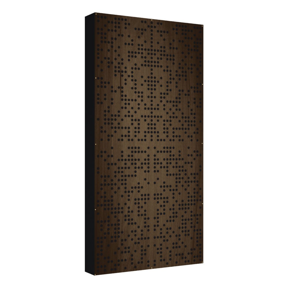 Akustik Binary Diffusor 120 x 60 cm - 6. Wenge, 11 cm