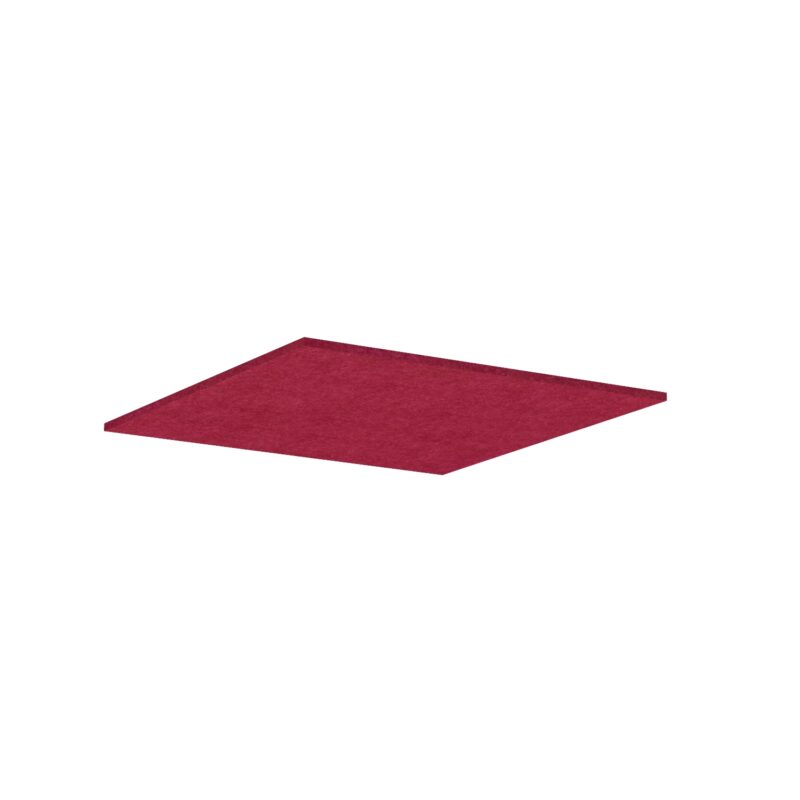 4 x Akustik-Deckenplatte T.1 ~ 1,44 m2 - 8. Burgundy