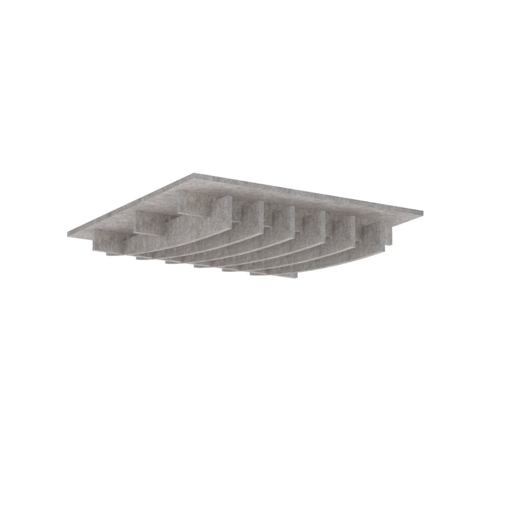 4 x Akustik-Deckenplatte T.7 ~ 1,44 m2 - 12. Stone