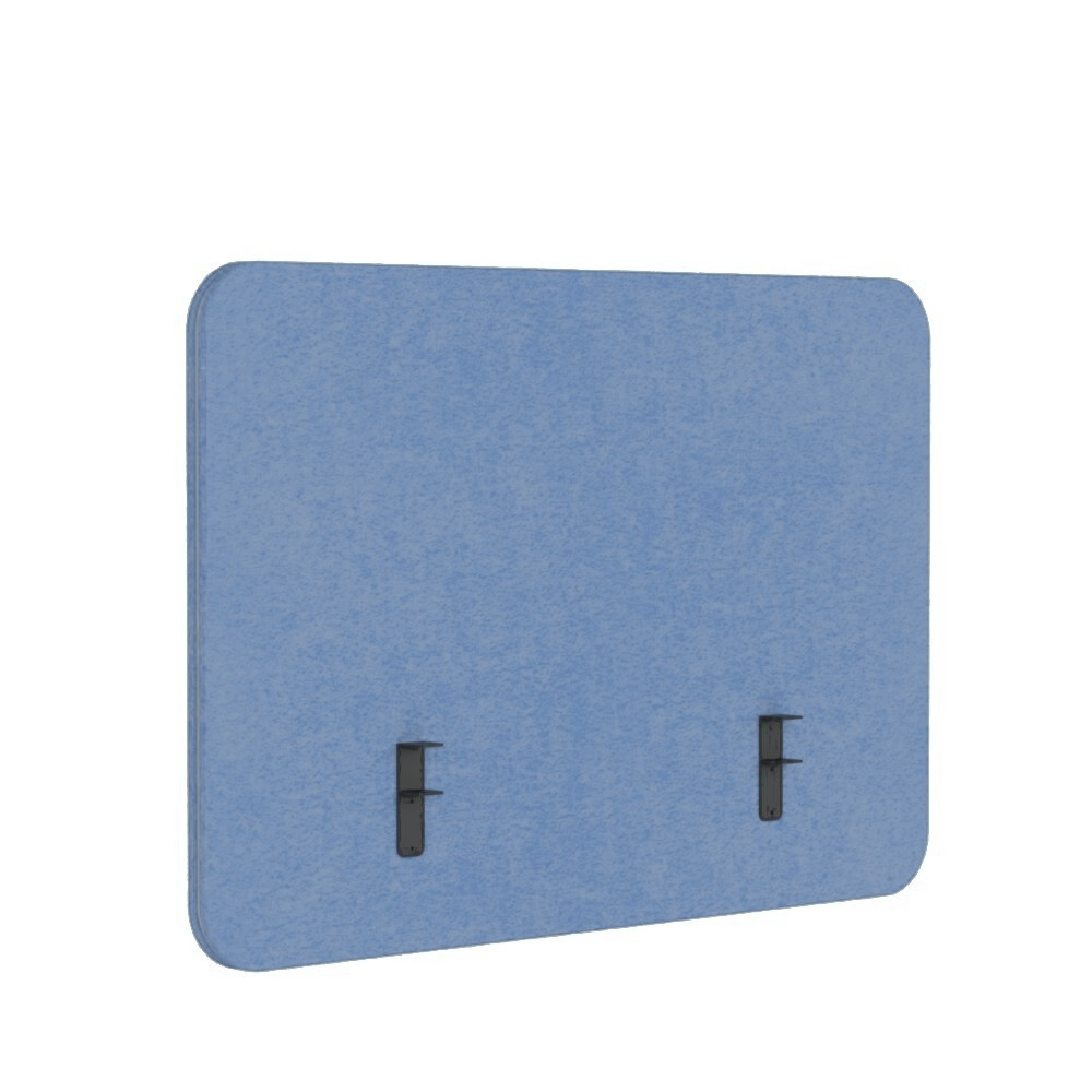 Akustische Trennwand für Schreibtisch Pro.Felt DB.1 - 7. Blue