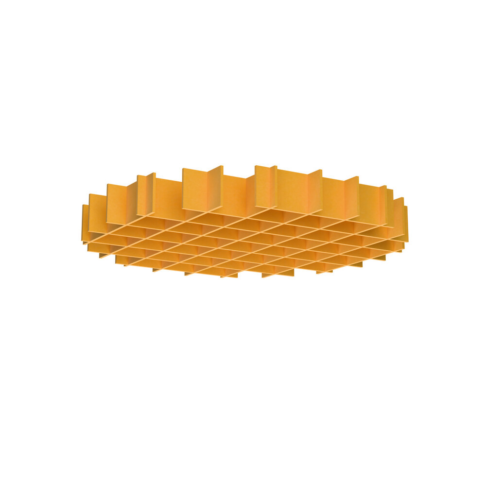 Akustikplatten für die Decke - Baffle C.2 - 5. Yellow, C.XL.2: 150×150 cm