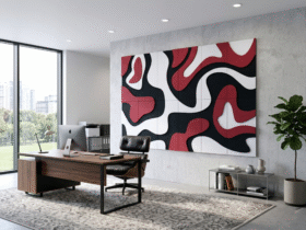 Topo 3D – Wizualizacja Magma Red