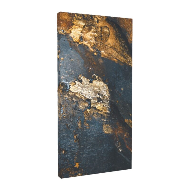 Akustisches Bild - Rich Gold 01, 100 × 50 cm, 6 cm