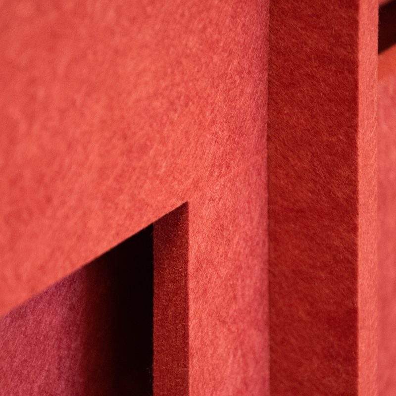 Detail der Verbindung und des Pro.Felt-Filzes