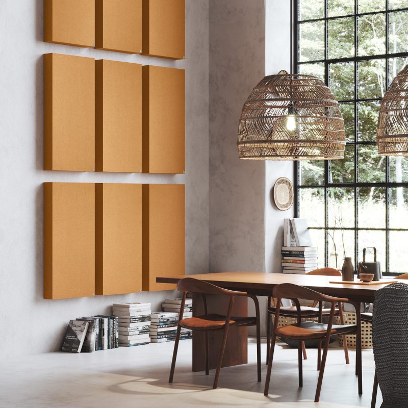 Absorber Premium - Detail der Ecke und der Stoffstruktur
