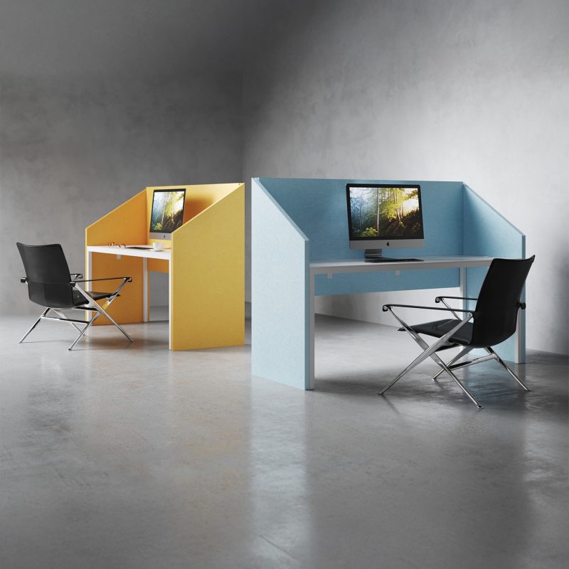 Pro.Felt DS.1 mit Seitenpaneelen 140 cm im Open Space