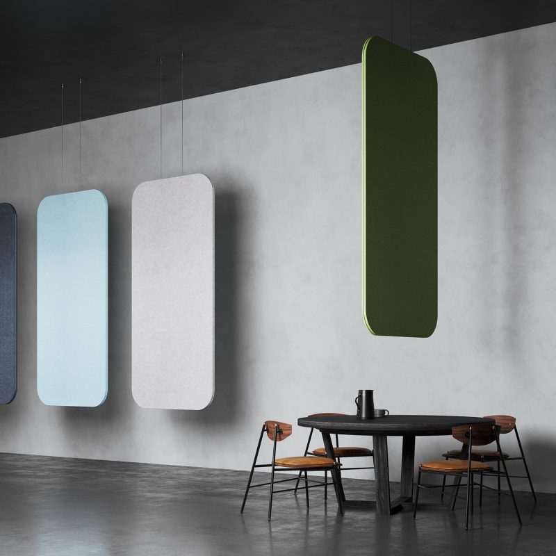 Eine auf ein Loft-Interieur abgestimmte Pro.Felt-Farbe