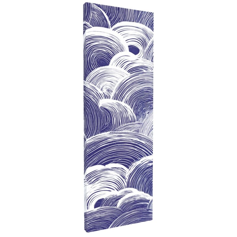 Obraz Akustyczny - Japan Blue 03, 148 x 50 cm